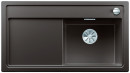 BLANCO 523943 Sink Zenar 5S coffee InFino with eccentric Silgranit PuraDur