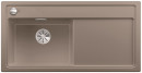 BLANCO 524007 Sink Zenar XL 6S tartufo InFino with eccentric Silgranit PuraDur