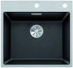 BLANCO 524111 Sink Subline 500-IF/A anthr. InFino with Silgranit PuraDur handle