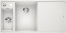 BLANCO 524672 Countertop sink AXIA III 6S-F white SILGRANIT®PuraDur®