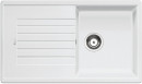 BLANCO 520515 Sink Zia 5 S white without eccentric Silgranit PuraDur