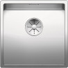 BLANCO 521573 Sink Claron 400-U stainless steel InFino silk gloss without handle