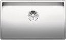 BLANCO 521581 Sink Claron 700-U stainless steel InFino silk gloss without handle