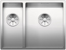 BLANCO 521608 Sink Claron 340/180-IF stainl.steel InFino silk gloss no handle