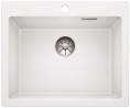 BLANCO 521683 Sink Pleon 6 white InFino without eccentric Silgranit PuraDur