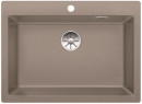 BLANCO 523050 Sink Pleon 8 tartufo InFino without eccentric Silgranit PuraDur