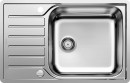 BLANCO 523140 Sink LANTOS XL 6 S-IF brushed stainless steel with eccentric