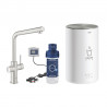 GROHE 30327DC1 Red Duo L-outlet supersteel