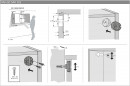 HETTICH 1000791 hanging fittings SAH 302 for the back white