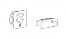HETTICH 9257735 AvanTech You driver for inner forehead white