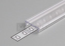 StrongLumio cover strip for LED profiles 14 clip-on transparent 4100mm