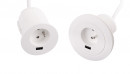 VersaTag 1x 230V, 1x USB-A, white