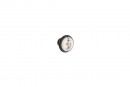 TULIP Knob Margarita brown/porcelain/flower