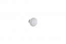TULIP knop Sara old pewter/white porcelain
