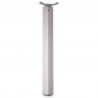 StrongLegs table leg TA001, 710R/80x80mm, imitation stainless steel