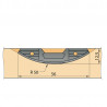 KNAPP K058 FAST contact joint plastic (1 pair)