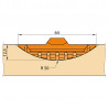 KNAPP K023 CHAMP plug-in joint (plastic)