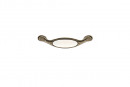 TULIP Handle Margarita 96 antique brass/porcelain beige