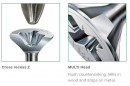 SPAX screw 3x17 countersunk head PZ, W, 4C MH