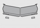 BLUM 20F8020 krytky HF bez SD tmavě šedá TGIG