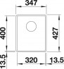 BLANCO 523417 Sink Subline 320-F gray rock Silgranit InFino manual