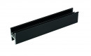 SEVROLL 05302 upper guide rail 2.35m black mat