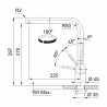 FRANKE Tap FC 3791.503 ATLAS NEO all stainless steel anthracite