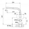 FRANKE Tap FG 0562.031 SINOS chrome