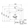 FRANKE Tap FP 0098.901 CENTRO matte black