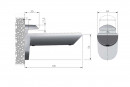 IF-Support shelf Kaiman silver