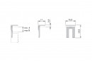 IF-Kubic shelf support upper part