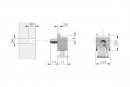 IF-Kubic shelf support lower part