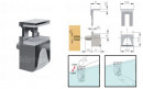 IF-Kubic shelf support lower part