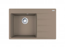 FRANKE Sink CNG 611-78 TL/2 780 x 500 cashmere drain right