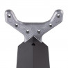 StrongLegs table leg TA001, 710R/60x60mm, black mat