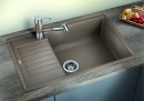 BLANCO 523277 Sink Zia XL 6 S Compact white without eccentric Silgranit PuraDur