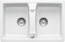 BLANCO 524954 Sink LEXA 8 white SILGRANIT® PuraDur®