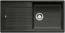 BLANCO 526024 Sink ZIA XL 6 S black without eccentric Silgranit PuraDur
