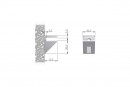 IF-shelf support Kalabrone Mini chrome