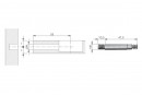 IF-Spiral lock rod M8/55mm