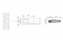 IF-Spiral lock rod M8/35mm