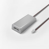 HAL MultiSwitch door/contactless switch to unit MASTER,surf. mounting,new silver