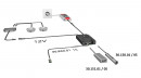 HAL MultiSwitch contact door switch for the Master unit, for milling, silver