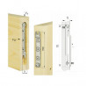 KNAPP K055 DUO 100/15 mm connection for wooden profiles