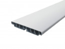 Plinth S100/02 100mm White matt 4m