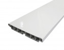 Plinth S100/02L 100mm White gloss 4m
