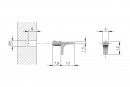 IF-K-Line shelf support 5mm zinc