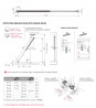 IF gas-liquid bottom flap K12 355mm graphite