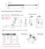 IF gas-liquid bottom flap K12 164mm graphite