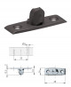 IF gas-liquid bottom flap K12 244mm graphite